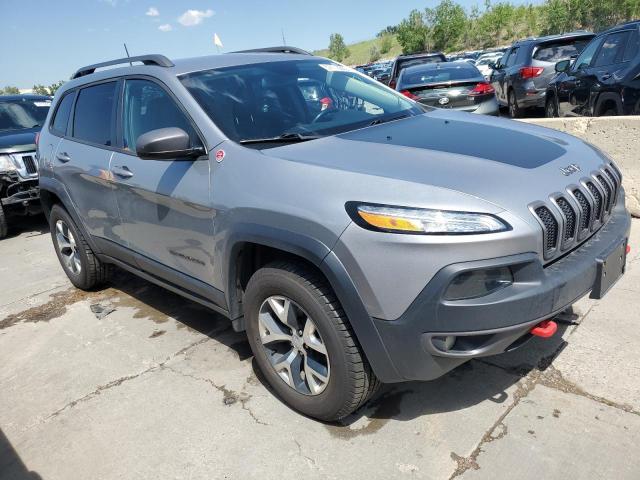 1C4PJMBS1FW787063 - 2015 JEEP CHEROKEE TRAILHAWK 银色 照片 4