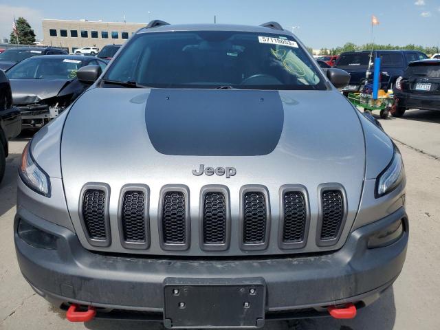 1C4PJMBS1FW787063 - 2015 JEEP CHEROKEE TRAILHAWK 银色 照片 5