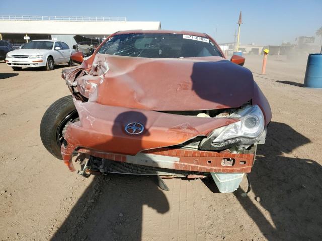 JF1ZNAA1XD1707845 - 2013 TOYOTA SCION FR-S 橙色 照片 5