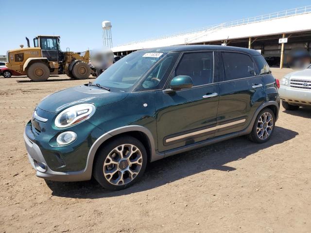 ZFBCFADH3EZ010335 - 2014 FIAT 500L TREKKING GREEN photo 1