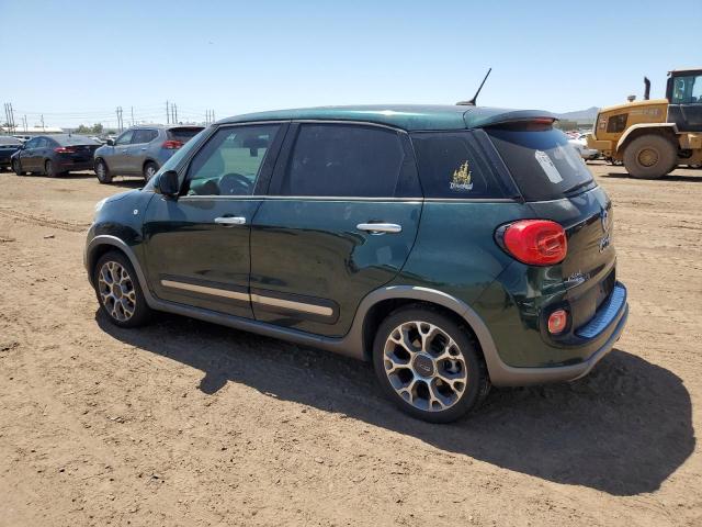 ZFBCFADH3EZ010335 - 2014 FIAT 500L TREKKING GREEN photo 2