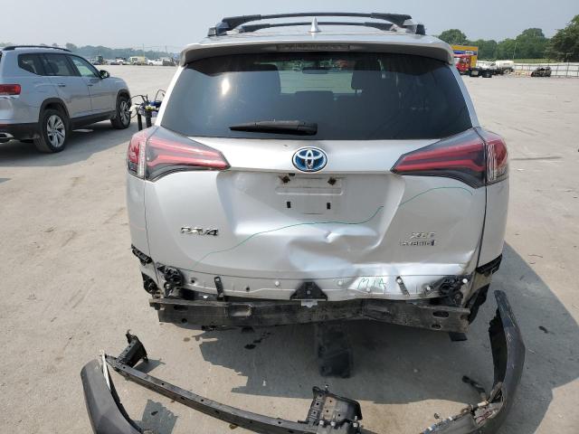 JTMRJREV6GD024674 - 2016 TOYOTA RAV4 HV XLE SILVER photo 6