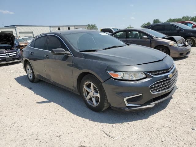 1G1ZC5ST0JF245486 - 2018 CHEVROLET MALIBU LS Gris foto 4