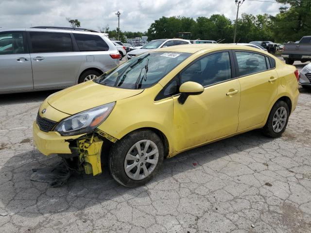 KNADM4A35G6687650 - 2016 KIA RIO LX YELLOW photo 1