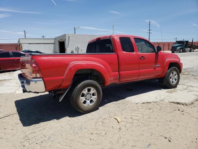 5TETU62N96Z318379 - 2006 TOYOTA TACOMA PRERUNNER ACCESS CAB RED photo 3