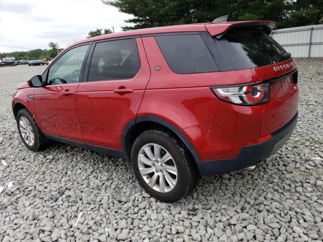 SALCP2BG0HH717325 - 2017 LAND ROVER DISCOVERY SE RED photo 2