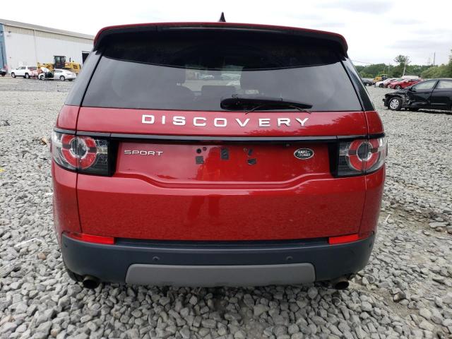 SALCP2BG0HH717325 - 2017 LAND ROVER DISCOVERY SE RED photo 6