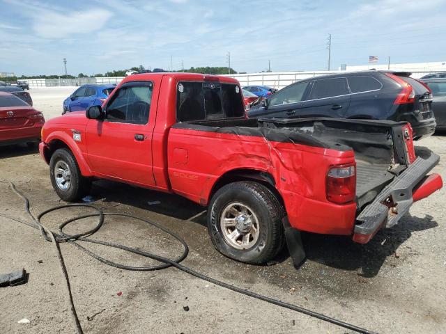 1FTYR10U43PB01779 - 2003 FORD RANGER RED photo 2