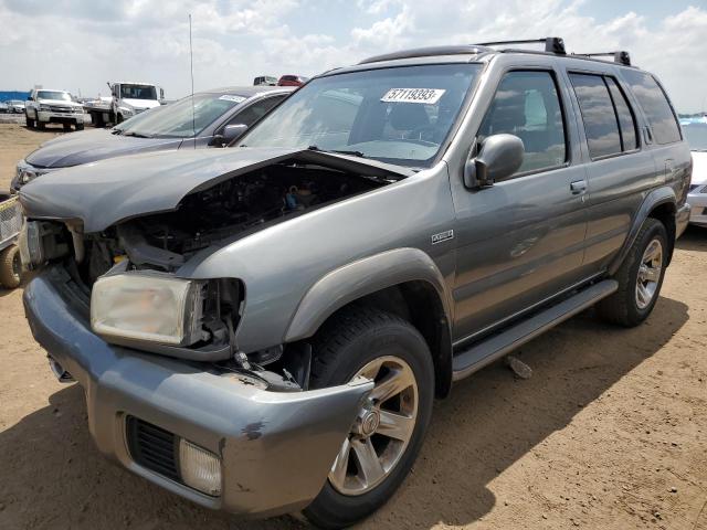 JN8DR09Y74W913135 - 2004 NISSAN PATHFINDER LE GRAY photo 1