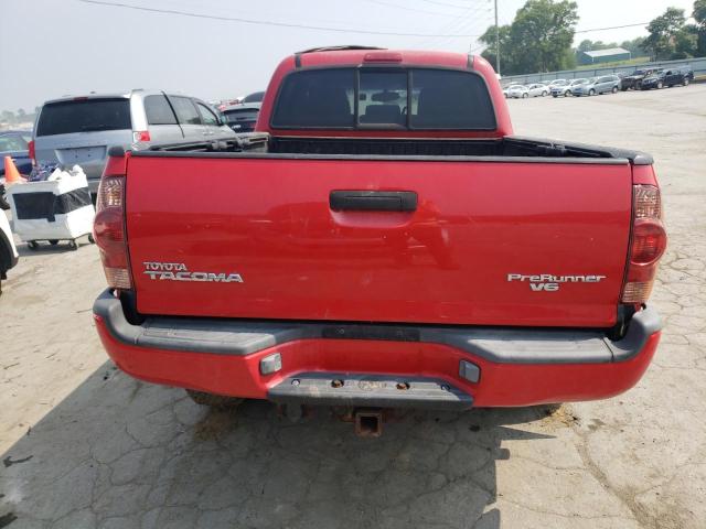 5TEKU72N85Z030840 - 2005 TOYOTA TACOMA DOUBLE CAB PRERUNNER LONG BED RED photo 6