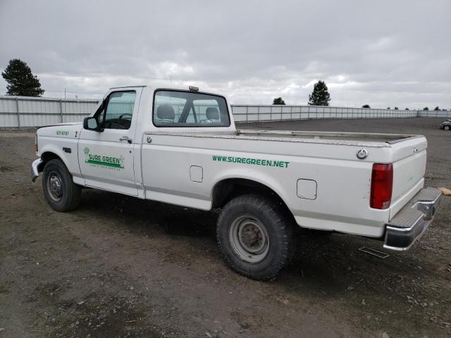 1FTHF25Y6PLA45772 - 1993 FORD F250 WHITE photo 2