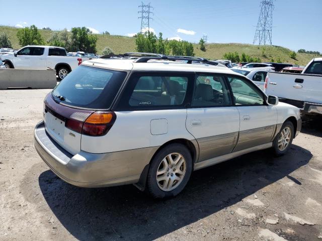 4S3BH686437611156 - 2003 SUBARU LEGACY OUTBACK LIMITED WHITE photo 3
