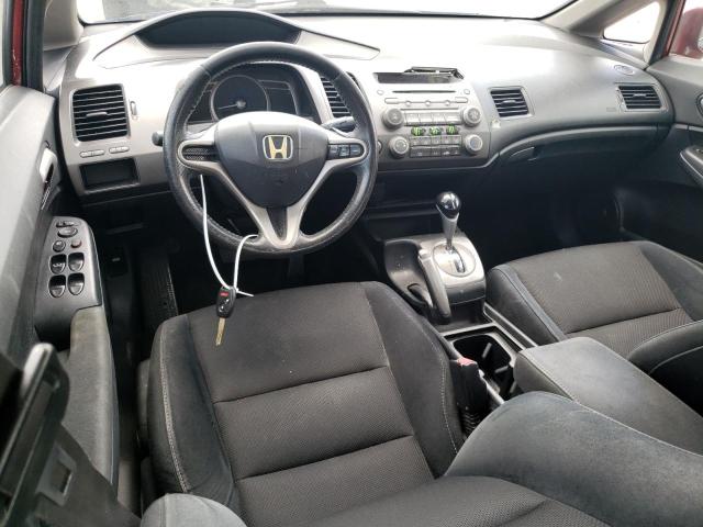 2HGFA16659H339114 - 2009 HONDA CIVIC LX-S წითელი ფოტო 8