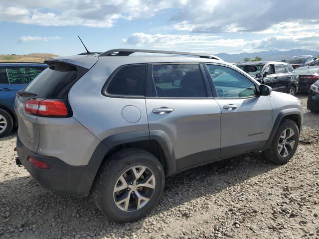 1C4PJMBS1FW550234 - 2015 JEEP CHEROKEE TRAILHAWK SILVER photo 3