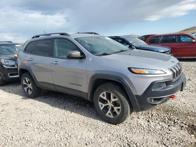 1C4PJMBS1FW550234 - 2015 JEEP CHEROKEE TRAILHAWK SILVER photo 4