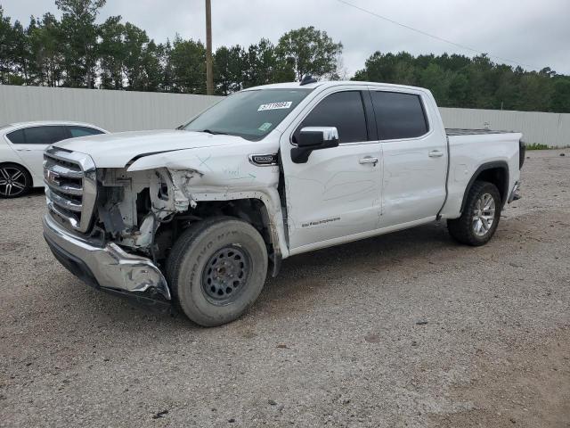 1GTP8BED0KZ419463 - 2019 GMC SIERRA C1500 SLE WHITE photo 1