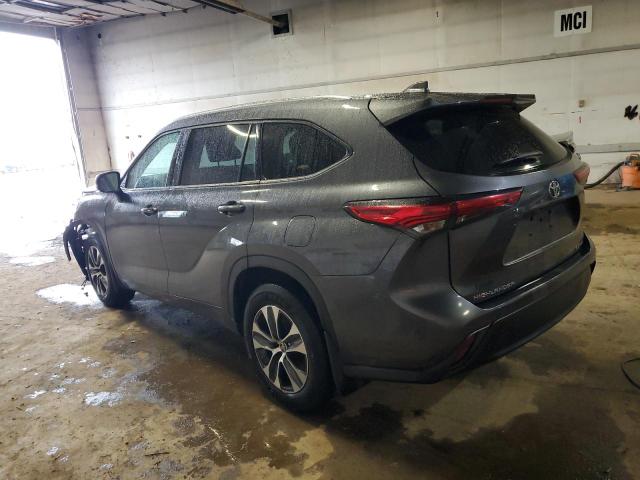 5TDGZRBH0LS508790 - 2020 TOYOTA HIGHLANDER XLE Grafit foto 2