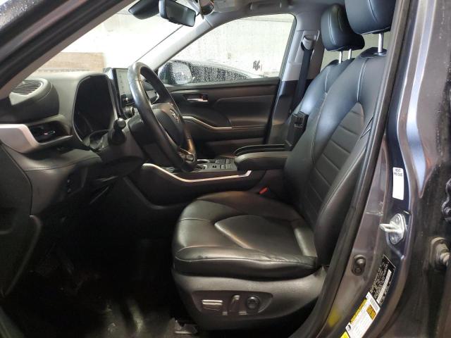 5TDGZRBH0LS508790 - 2020 TOYOTA HIGHLANDER XLE Grafit foto 7