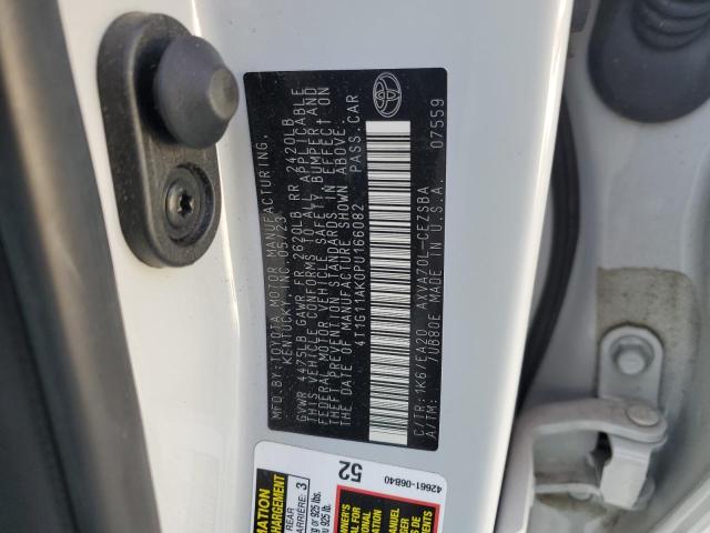 4T1G11AK0PU166082 - 2023 TOYOTA CAMRY SE NIGHT SHADE GRAY photo 12