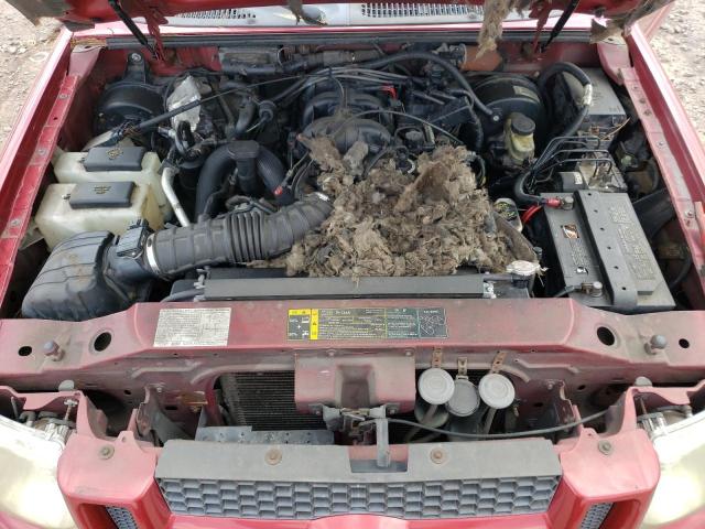 1FMZU77K54UA98139 - 2004 FORD EXPLORER S RED photo 11