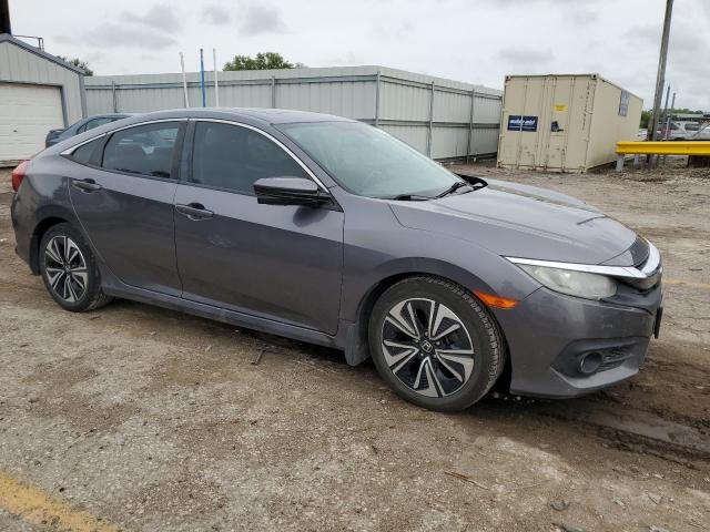 19XFC1F78HE025260 - 2017 HONDA CIVIC EXL GRAY photo 4