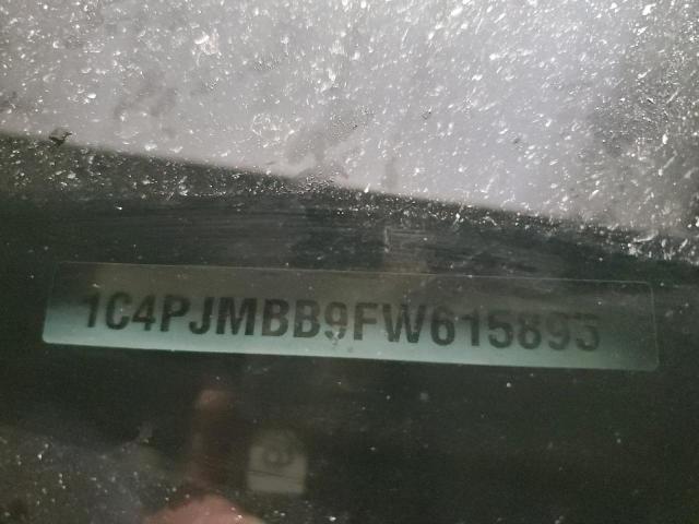 1C4PJMBB9FW615895 - 2015 JEEP CHEROKEE TRAILHAWK შავი ფოტო 13