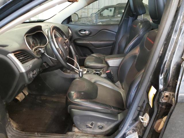 1C4PJMBB9FW615895 - 2015 JEEP CHEROKEE TRAILHAWK შავი ფოტო 7