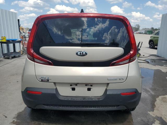 KNDJ33AU6L7117687 - 2020 KIA SOUL EX BEIGE photo 6