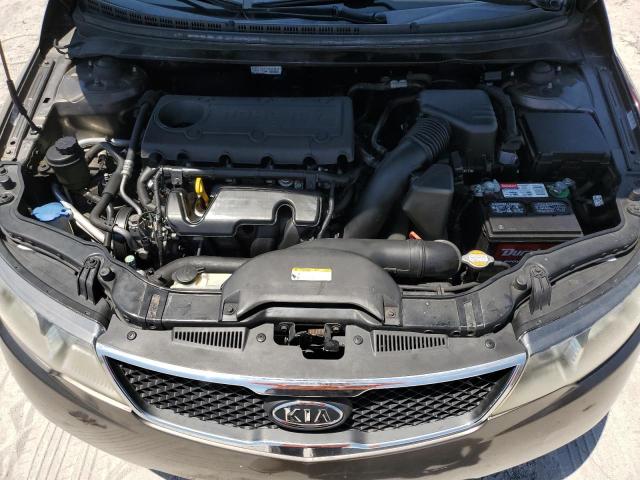 KNAFU4A2XA5273664 - 2010 KIA FORTE EX BROWN photo 11