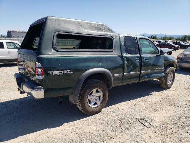 5TBBT441X2S319084 - 2002 TOYOTA TUNDRA ACCESS CAB GREEN photo 3