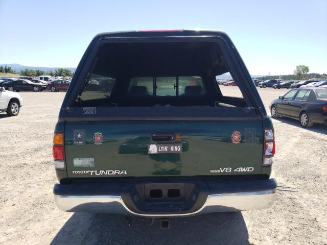 5TBBT441X2S319084 - 2002 TOYOTA TUNDRA ACCESS CAB 绿色 照片 6