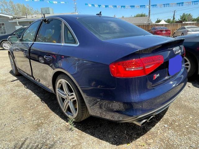 WAUBGAFLXEA059874 - 2014 AUDI S4 PREMIUM PLUS BLUE photo 3