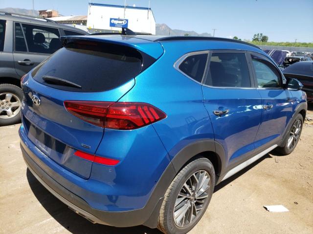 KM8J3CAL2KU839273 - 2019 HYUNDAI TUCSON LIMITED BLUE photo 3