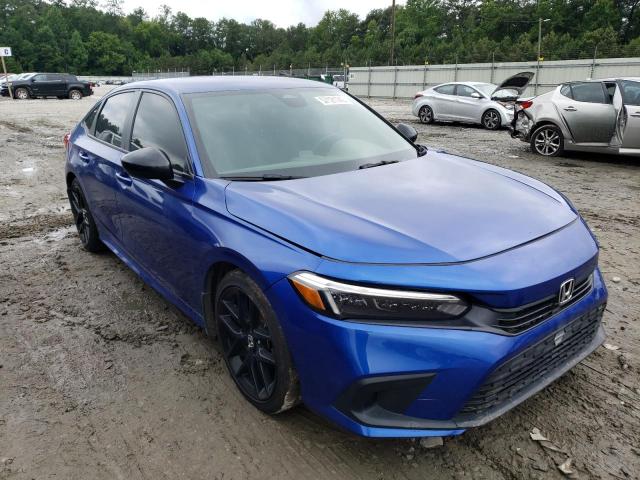 2HGFE2F53NH537606 - 2022 HONDA CIVIC SPORT 蓝色 照片 4