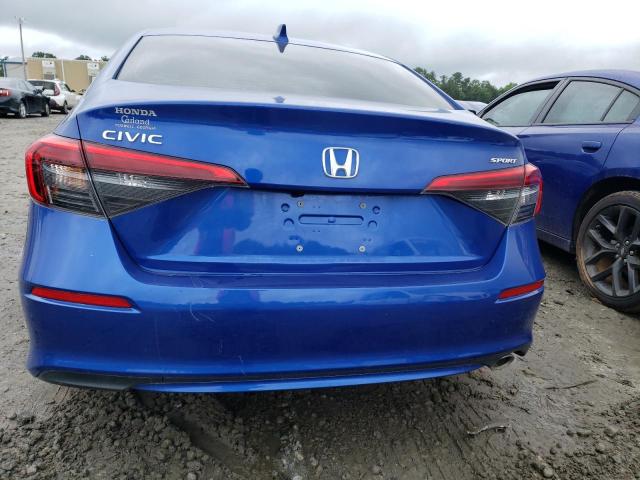 2HGFE2F53NH537606 - 2022 HONDA CIVIC SPORT 蓝色 照片 6