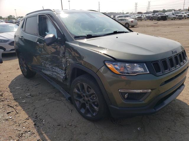 3C4NJDEBXMT550335 - 2021 JEEP COMPASS 80TH EDITION GREEN photo 4