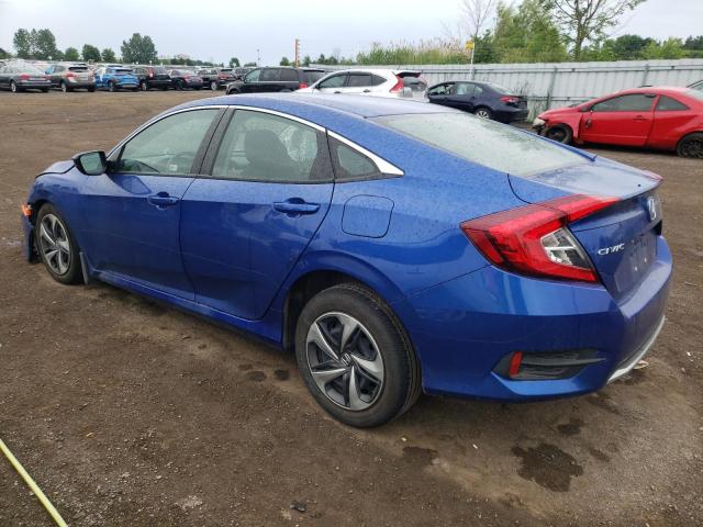 2HGFC2F54MH003017 - 2021 HONDA CIVIC LX BLUE photo 2