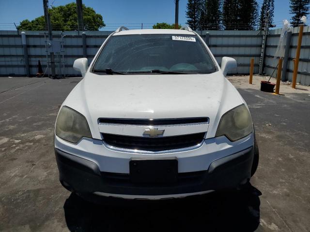 3GNAL2EKXFS516649 - 2015 CHEVROLET CAPTIVA LS WHITE photo 5
