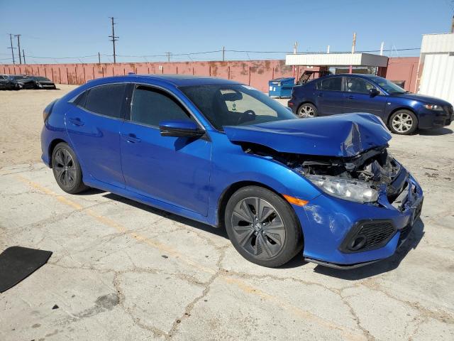 SHHFK7H7XJU401880 - 2018 HONDA CIVIC EXL 蓝色 照片 4