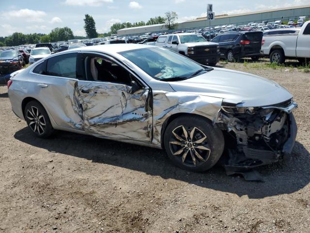 1G1ZG5ST2MF019104 - 2021 CHEVROLET MALIBU RS SILVER photo 4