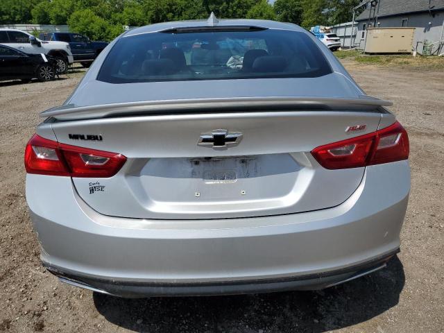 1G1ZG5ST2MF019104 - 2021 CHEVROLET MALIBU RS SILVER photo 6
