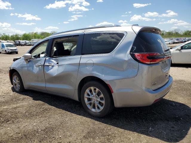 2C4RC3BG3MR563890 - 2021 CHRYSLER PACIFICA TOURING L Srebrny zdjęcie 2