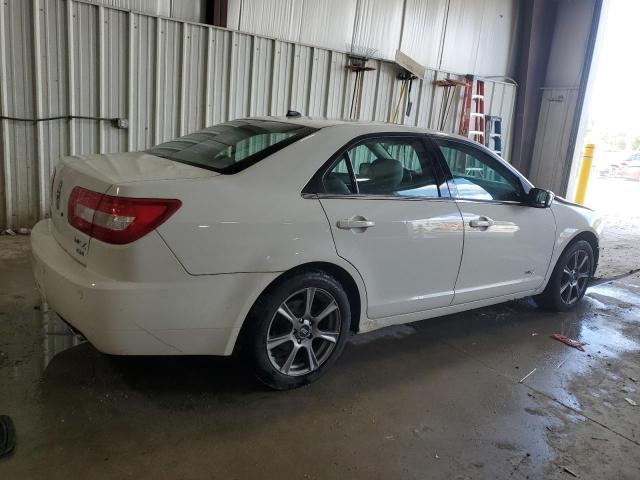 3LNHM28T28R656631 - 2008 LINCOLN MKZ WHITE photo 3