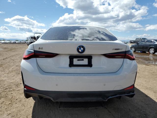 WBY83FB01RFT37862 - 2024 BMW I4 XDRIVE 40 WHITE photo 6