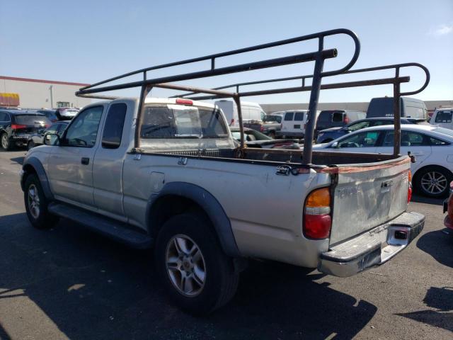 5TESM92N24Z322171 - 2004 TOYOTA TACOMA XTRACAB PRERUNNER ვერცხლისფერი ფოტო 2
