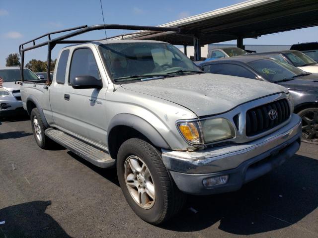 5TESM92N24Z322171 - 2004 TOYOTA TACOMA XTRACAB PRERUNNER ვერცხლისფერი ფოტო 4