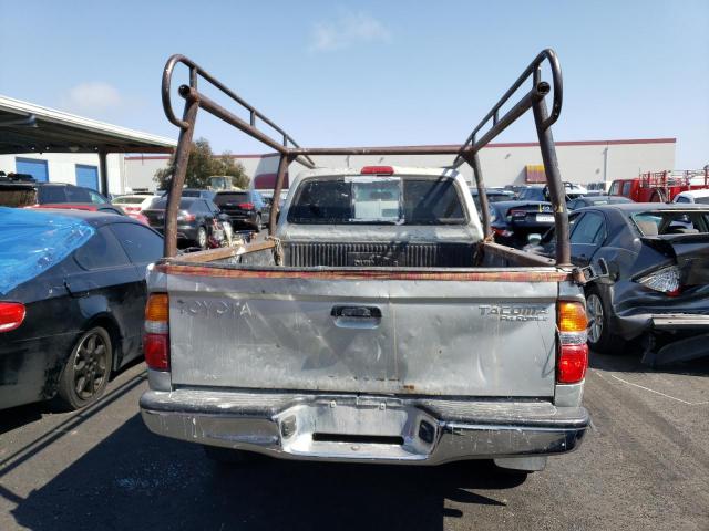 5TESM92N24Z322171 - 2004 TOYOTA TACOMA XTRACAB PRERUNNER ვერცხლისფერი ფოტო 6