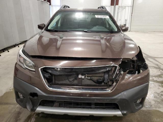 4S4BTANC7M3110360 - 2021 SUBARU OUTBACK LIMITED BROWN photo 5