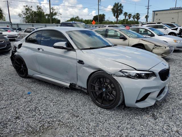 WBS2U7C01M7H70881 - 2021 BMW M2 COMPETITION WHITE photo 4