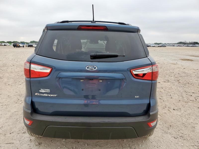 MAJ3S2GE0MC423627 - 2021 FORD ECOSPORT SE ლურჯი ფოტო 6